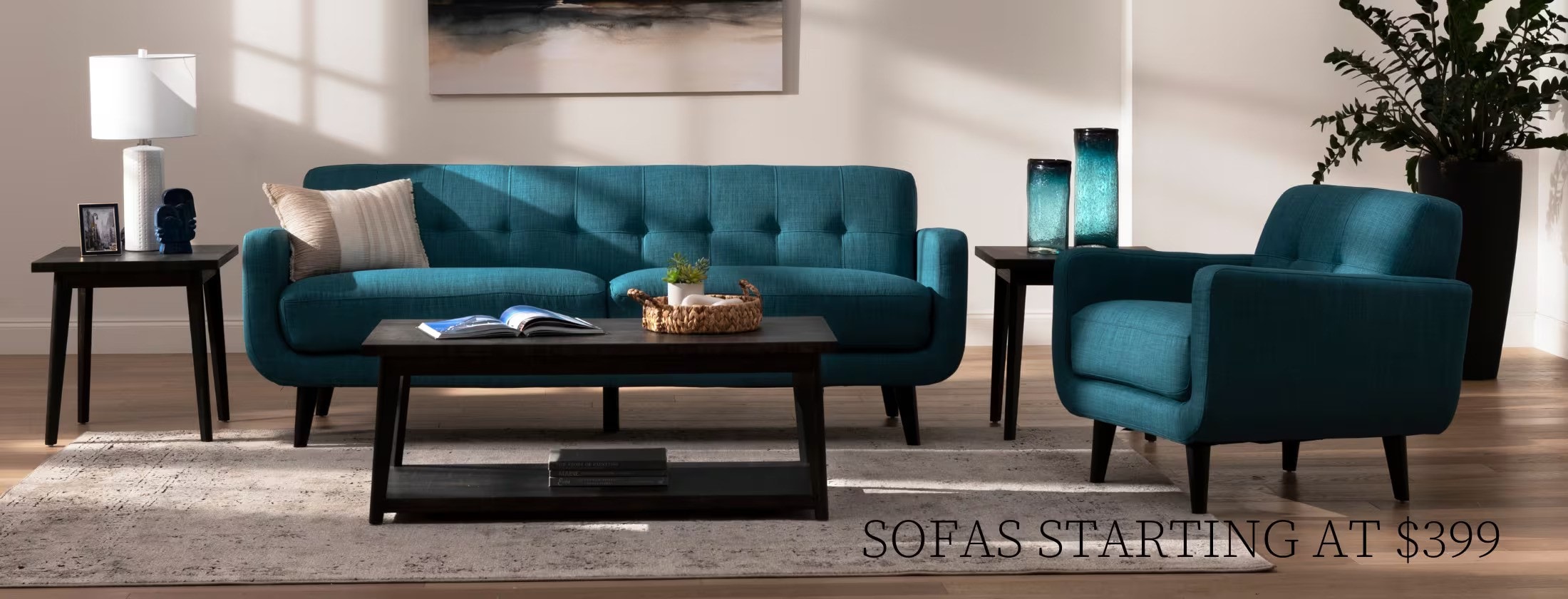 Sofas Starting At $399