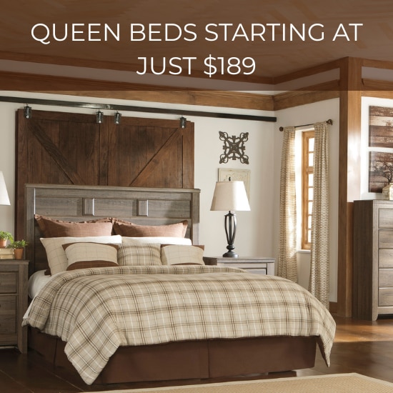 BEDS STARTING AT $189