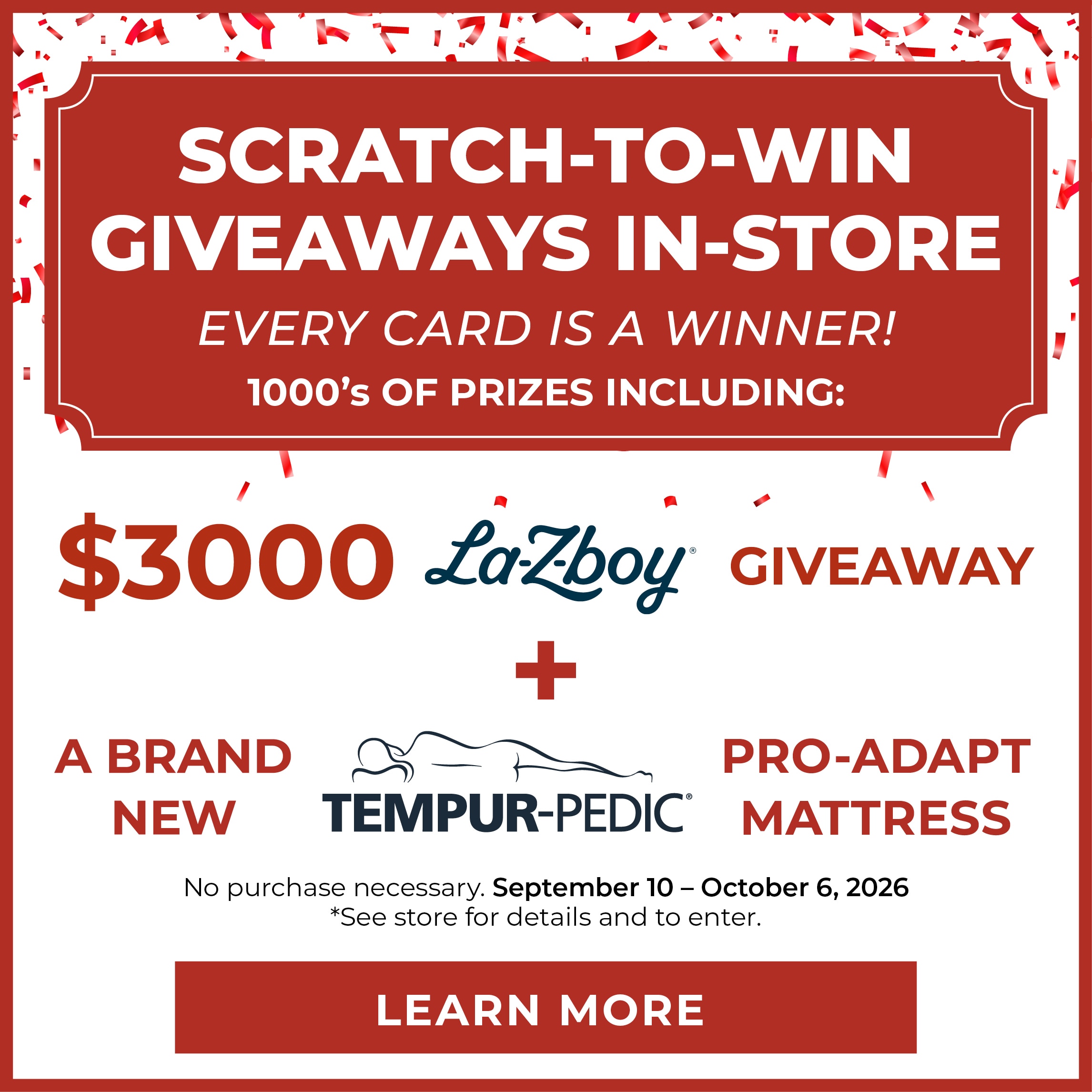 81st Anniversary Sale Giveways