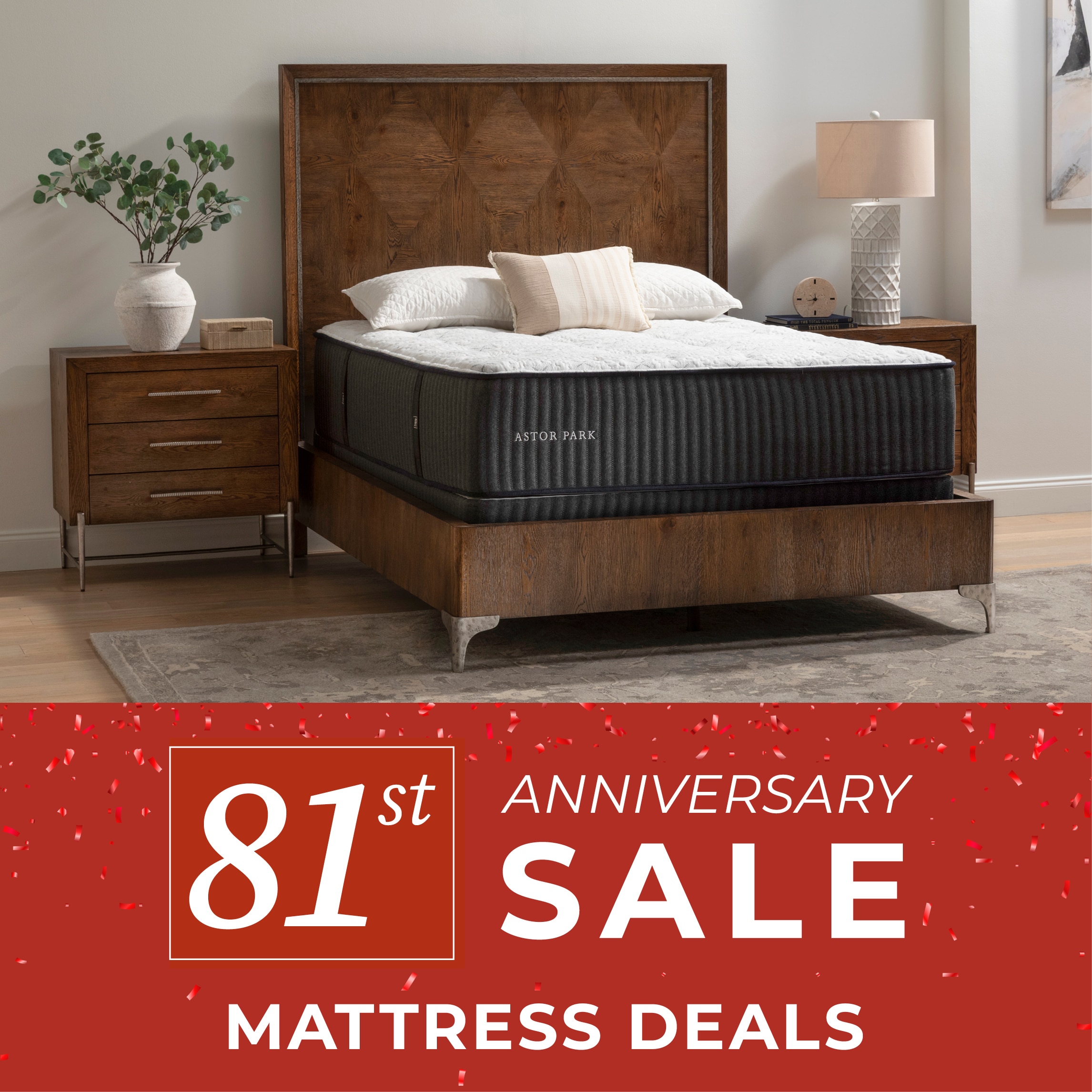 81st Anniversary Sale mattress deals