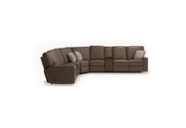  greystone sectional w recliner llup  