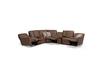  greystone sectional w recliner llup  