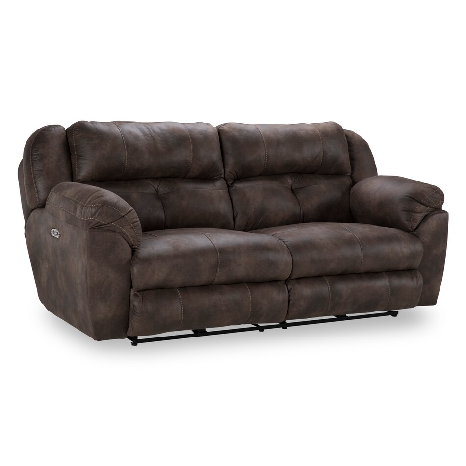   dusk casual transitional recl sofa   