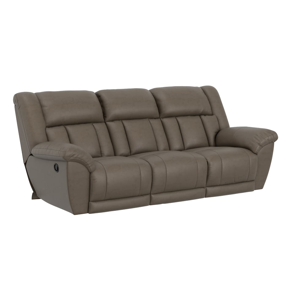   play proof casual transitional recl sofa   