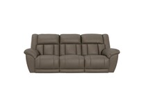   play proof casual transitional recl sofa   