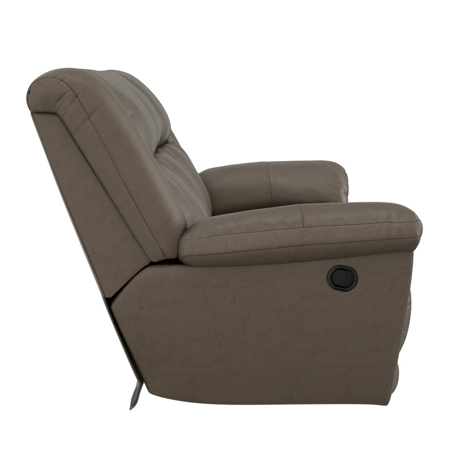   play proof casual transitional recl sofa   