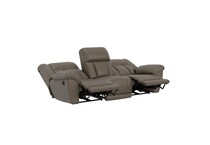   play proof casual transitional recl sofa   
