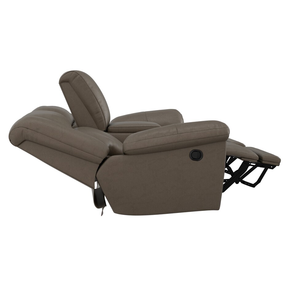   play proof casual transitional recl sofa   