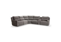   cape cod sectional w recliner spc  