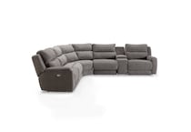   cape cod sectional w recliner spc  
