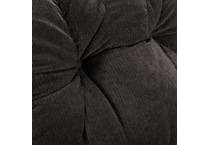  charcoal chaise rocker recliner   