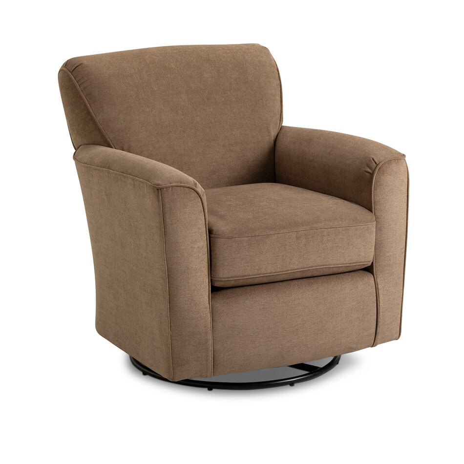  khaki swivel rocker chair   