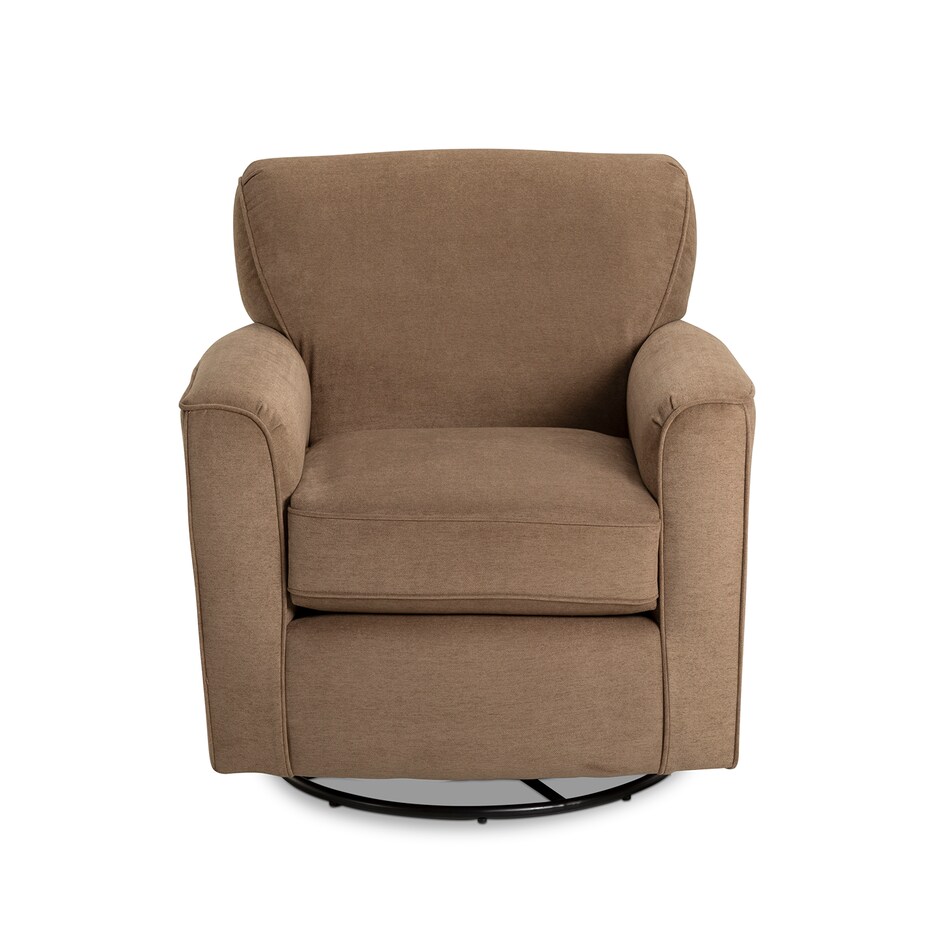  khaki swivel rocker chair   