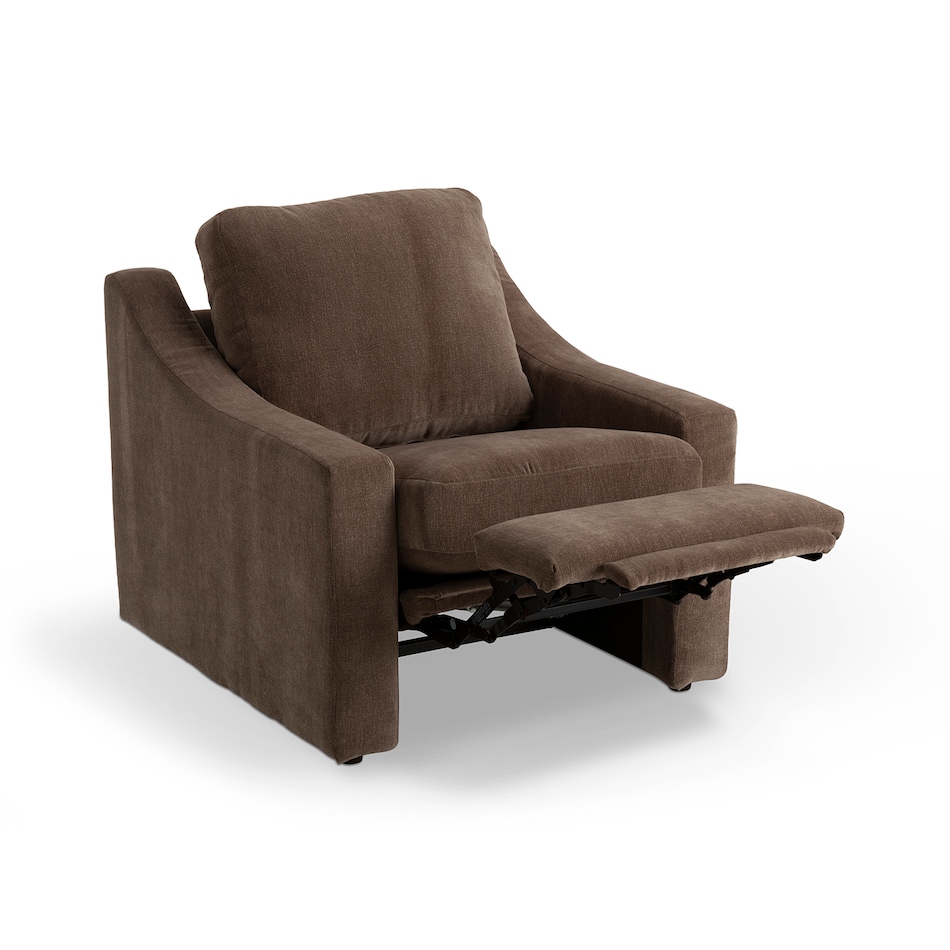  casual transitional recl sofa   