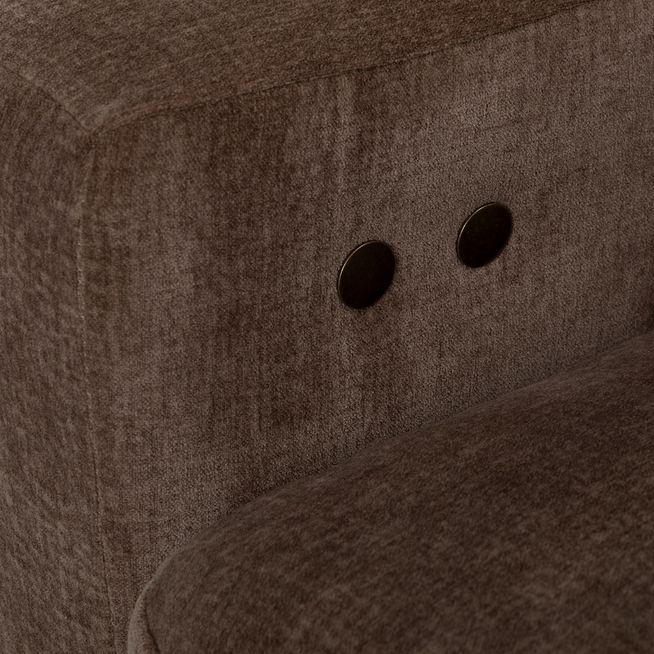  casual transitional recl sofa   