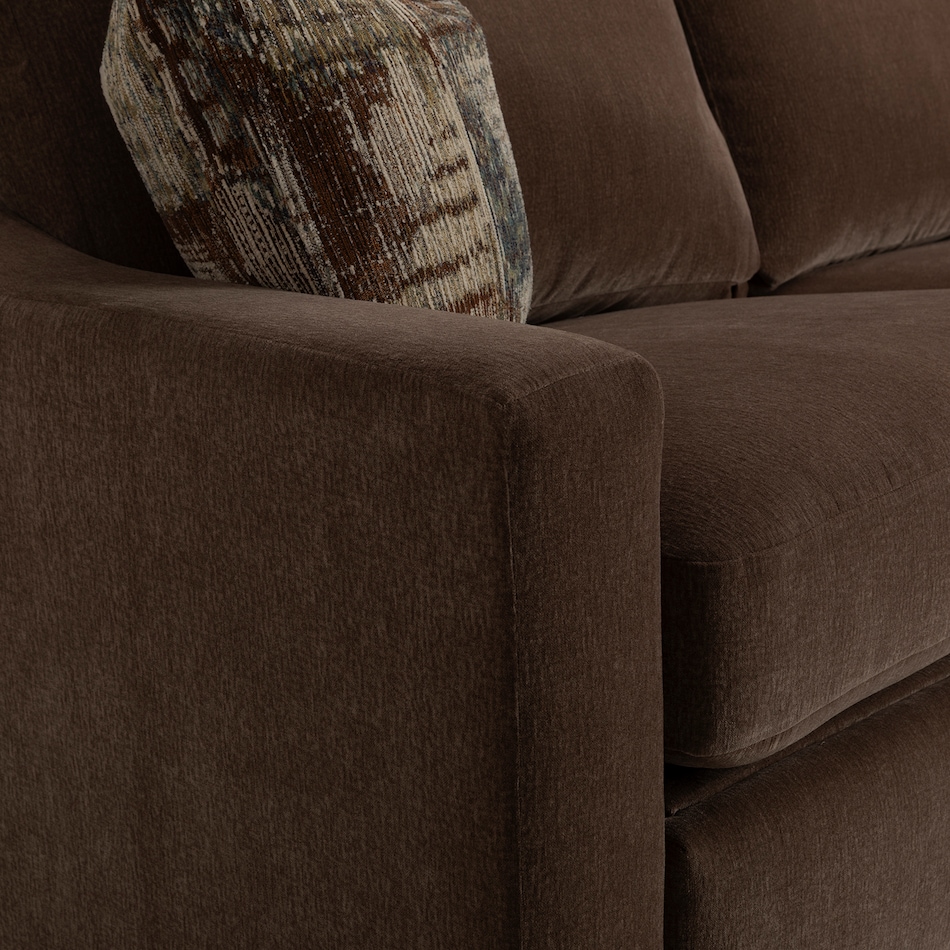  casual transitional recl sofa   