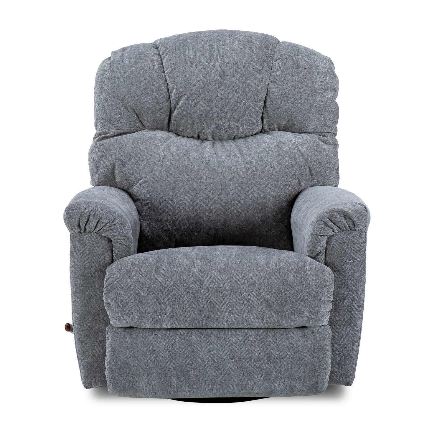 La-Z-Boy Lancer II Gray Swivel Rocker Recliner | WG&R Furniture
