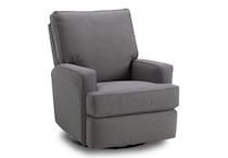  charcoal glider recliner   