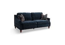  casual transitional recl sofa   