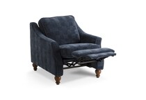  casual transitional recl sofa   