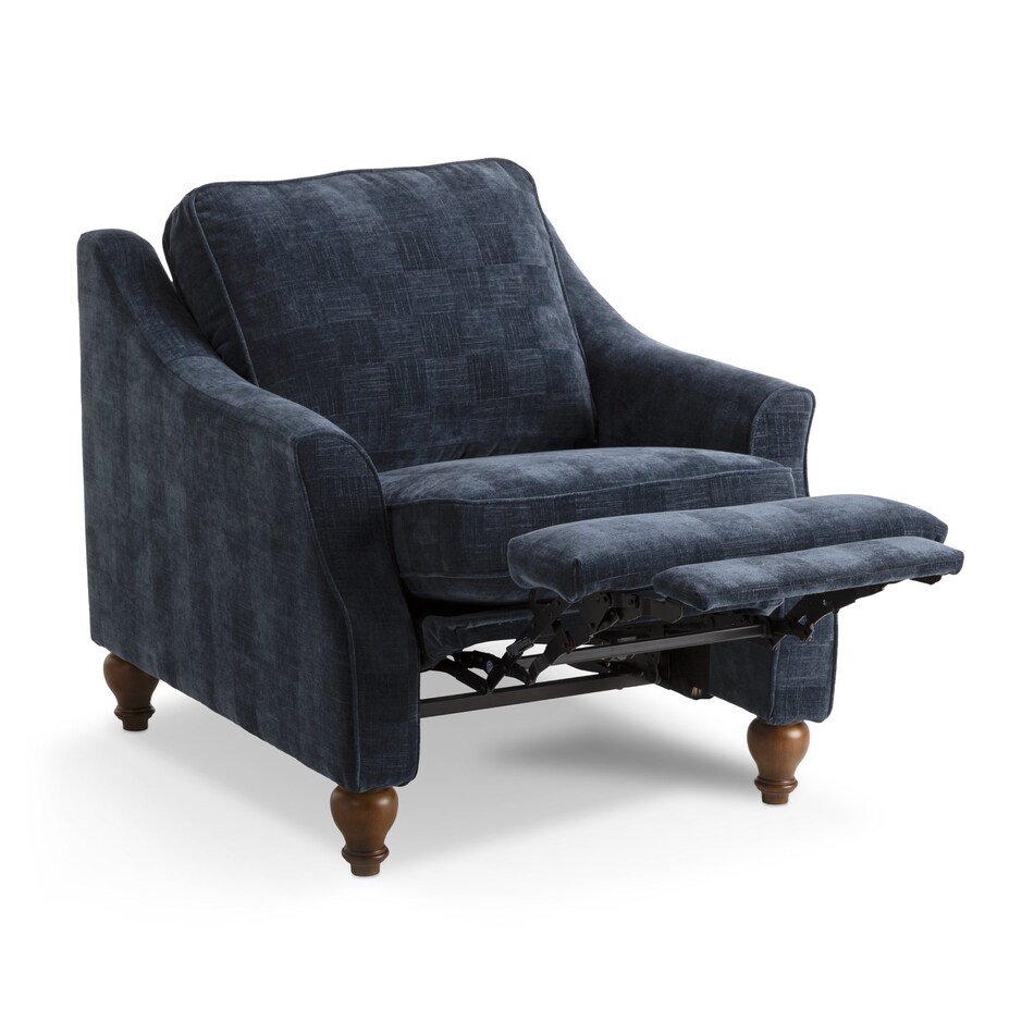  casual transitional recl sofa   