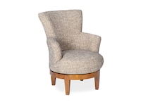 b peppercorn swivel rocker chair   