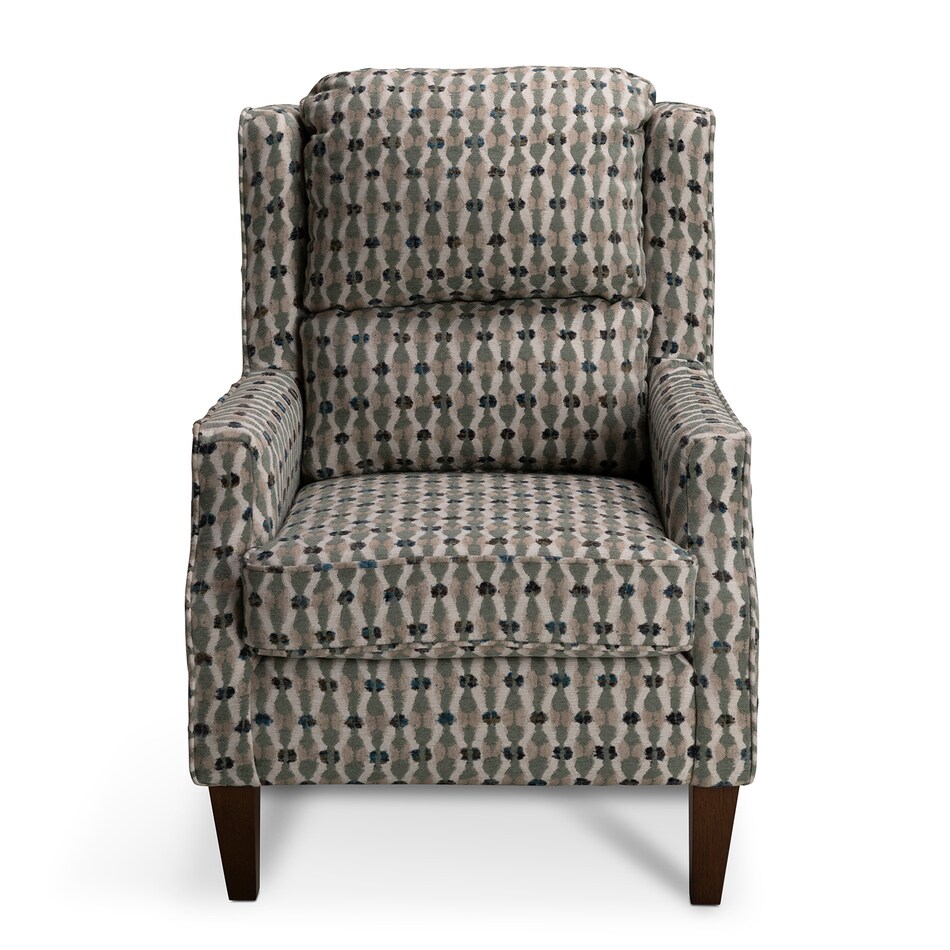    dark walnut stationary chair   