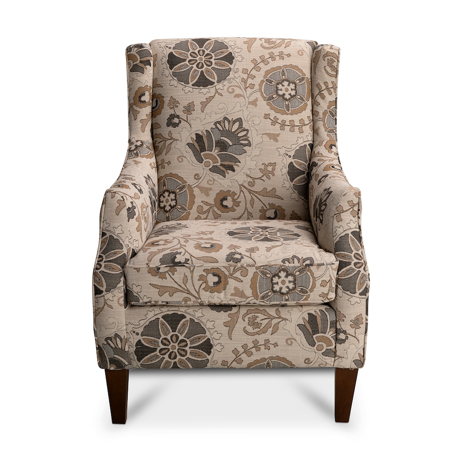    dark walnut stationary chair   