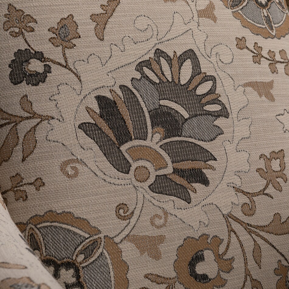    dark walnut stationary chair   