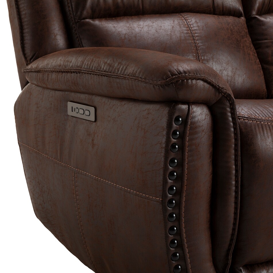   casual transitional recl sofa   