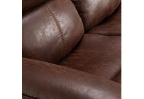   casual transitional recl sofa   