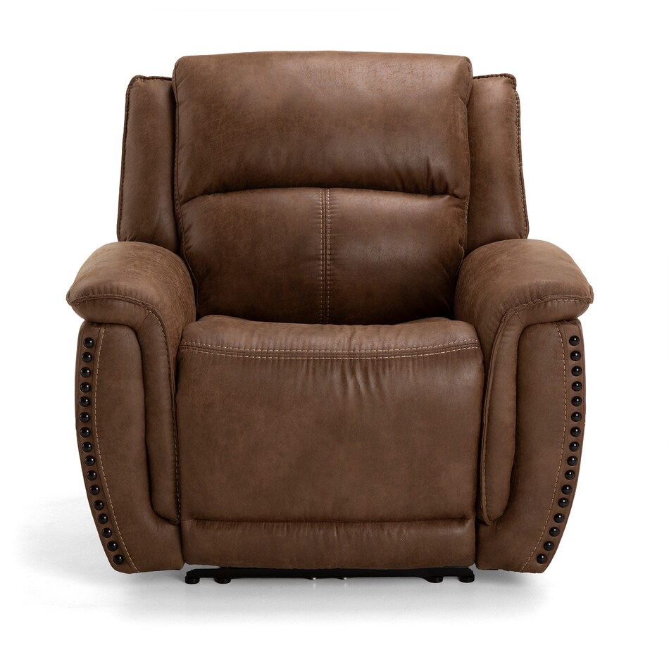   casual transitional recl sofa   