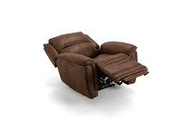   casual transitional recl sofa   