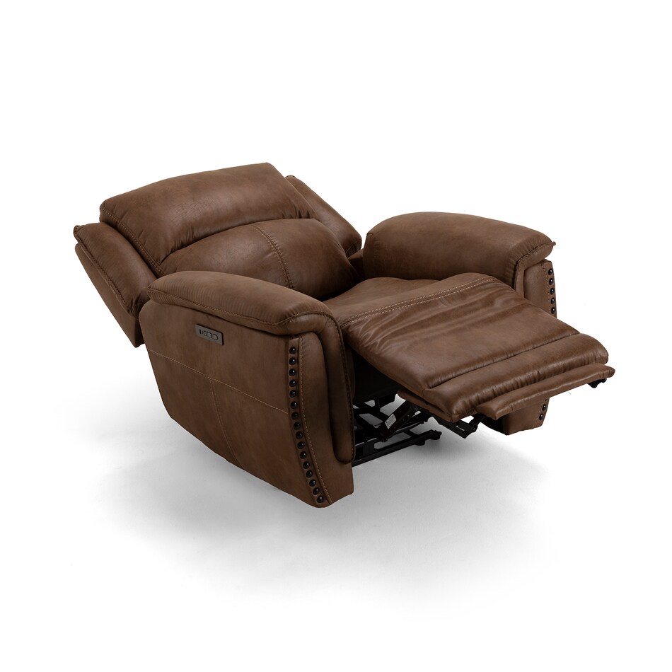  casual transitional recl sofa   