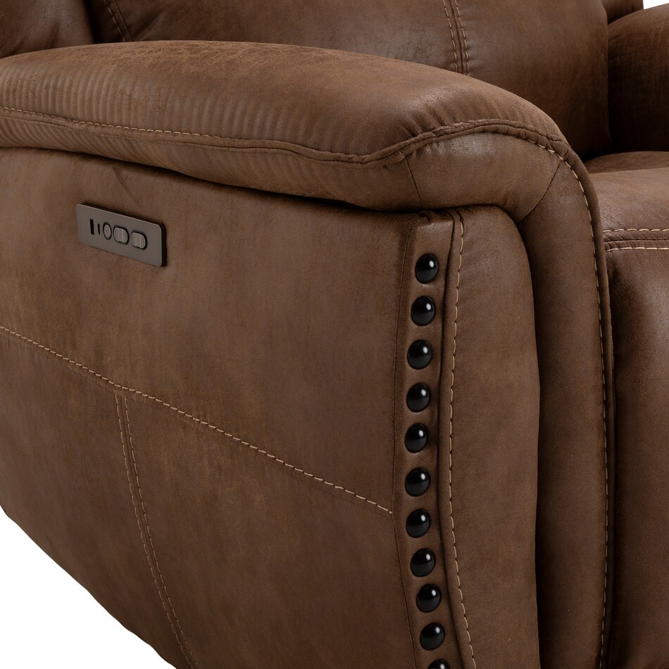   casual transitional recl sofa   