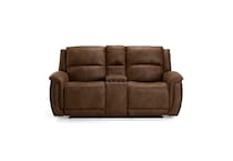   casual transitional recl sofa   