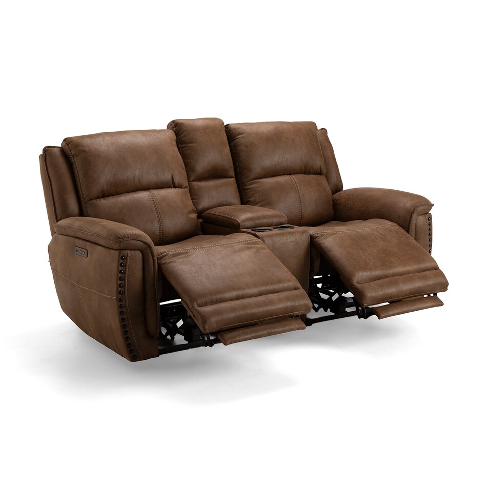  casual transitional recl sofa   
