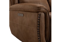   casual transitional recl sofa   