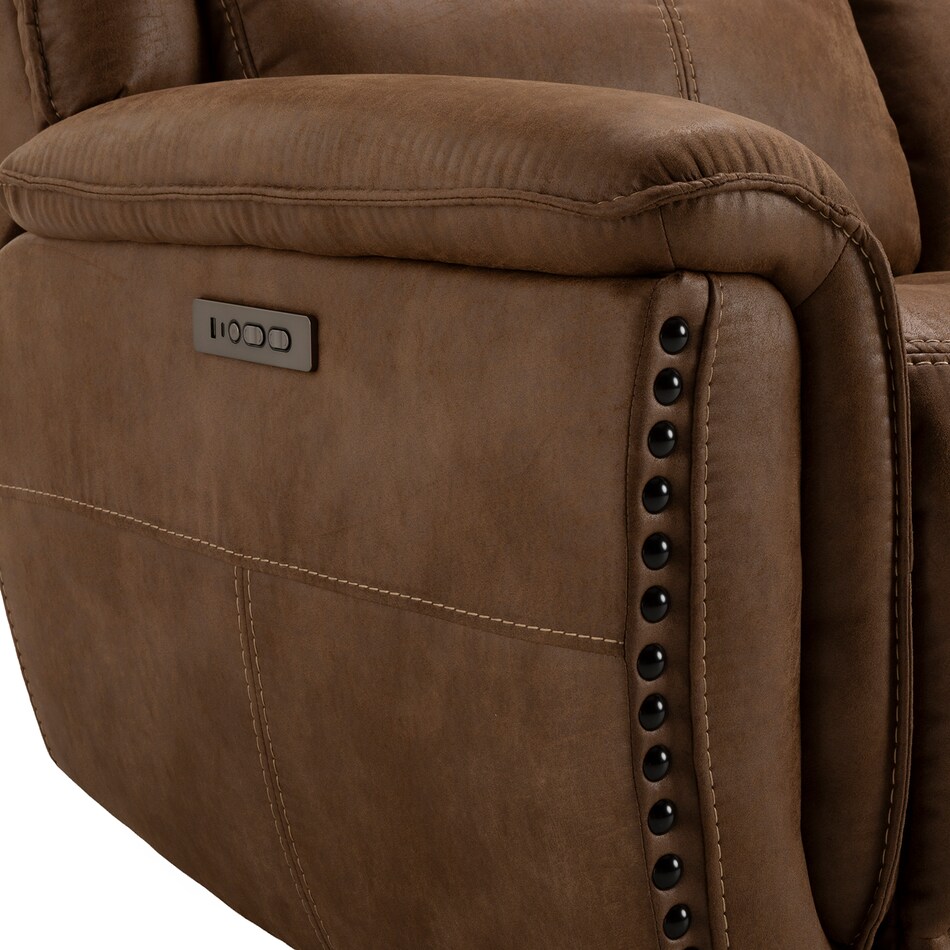   casual transitional recl sofa   