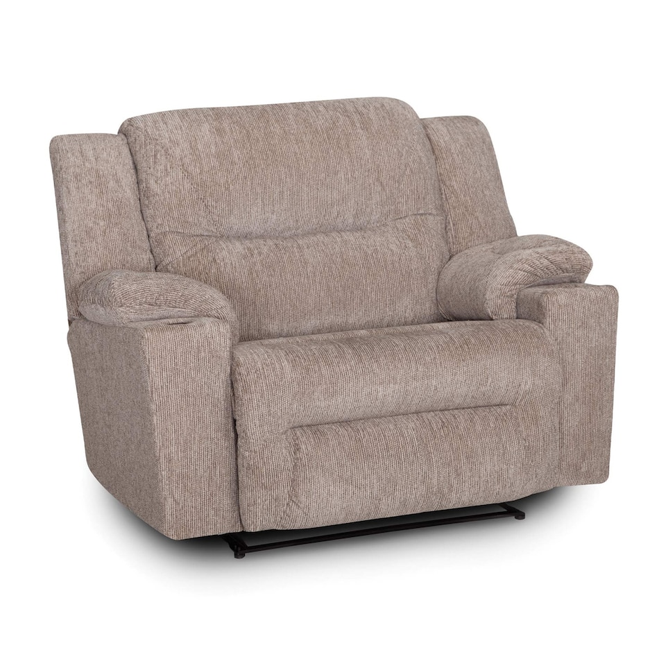   parker stone chaise wall recliner   
