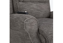   handwoven pewter wall recliner   