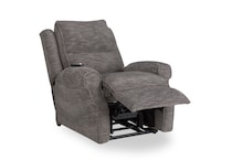   handwoven pewter wall recliner   