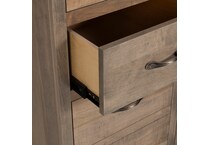  pebblestone solid wood bedroom   