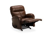  l leather recliner   