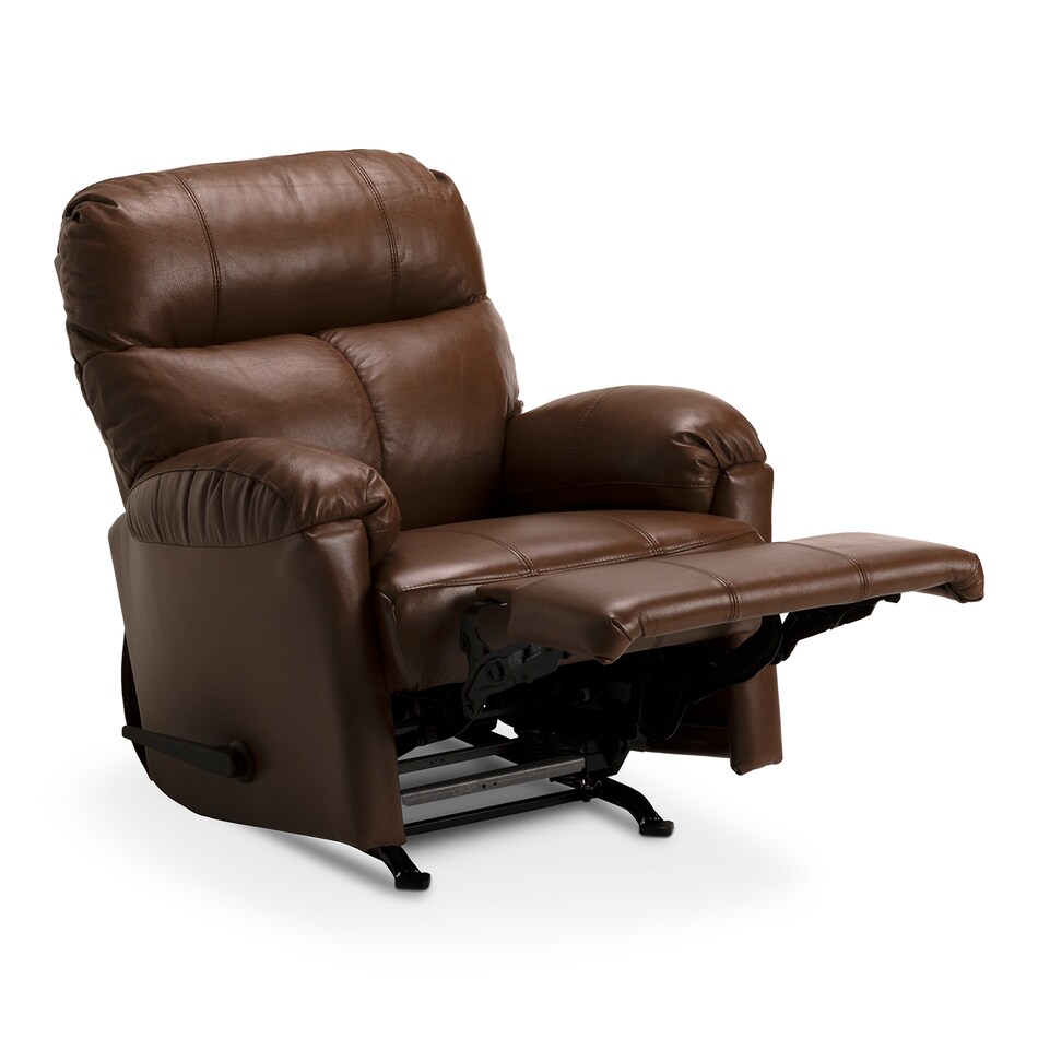  l leather recliner   