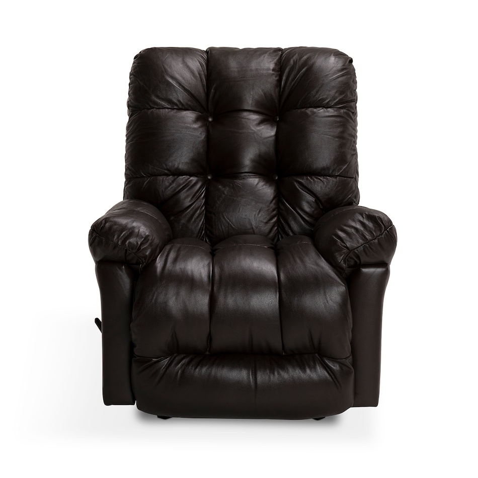  l leather recliner   