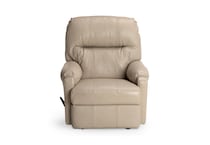  l leather recliner   