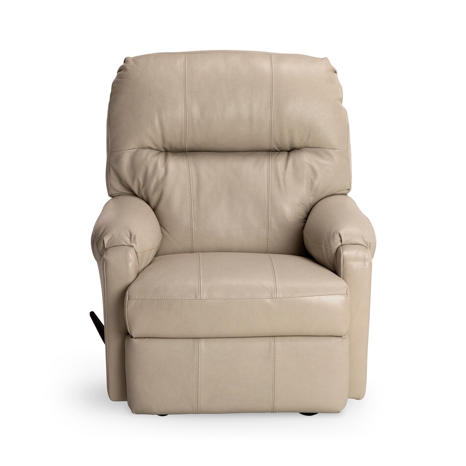  l leather recliner   