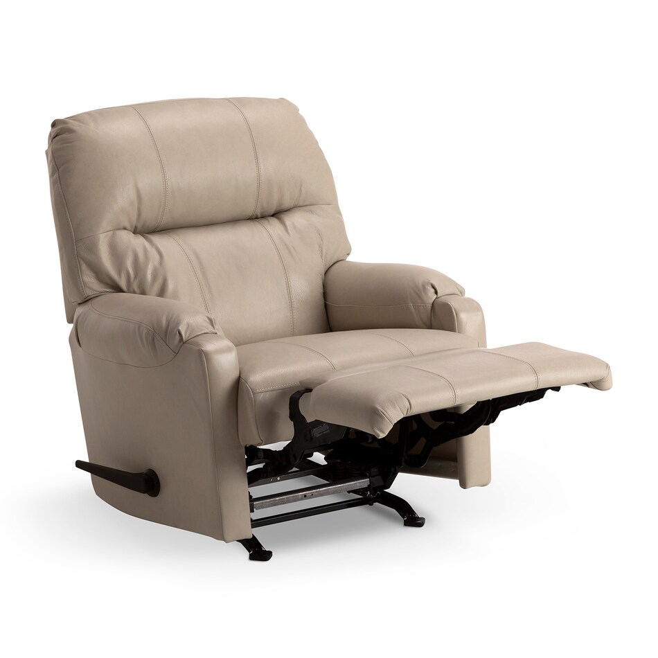  l leather recliner   