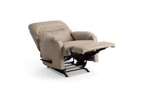  l leather recliner   